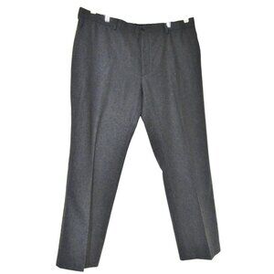 RALPH LAUREN Black Label Charcoal Gray 100% Wool Dress Pants Old Money  38/29